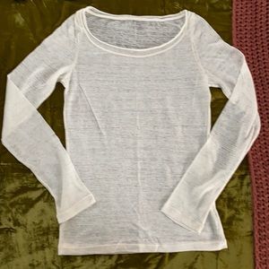 Pure & Good from Anthropologie long sleeve knit shirt size M